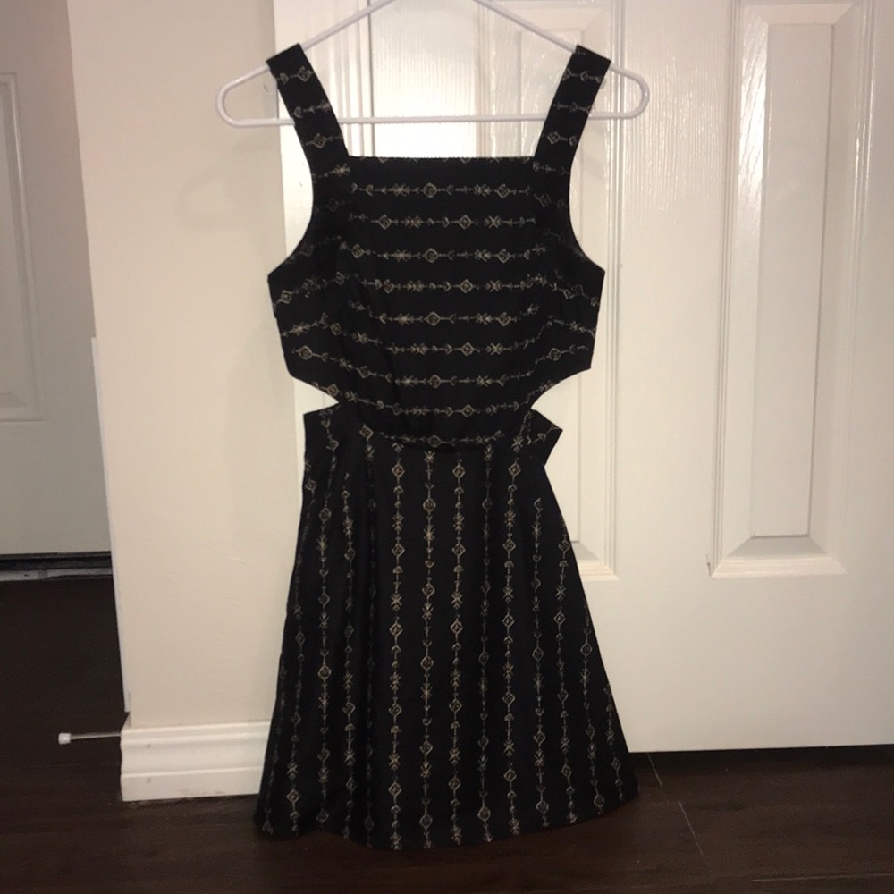Black Cutout Dress